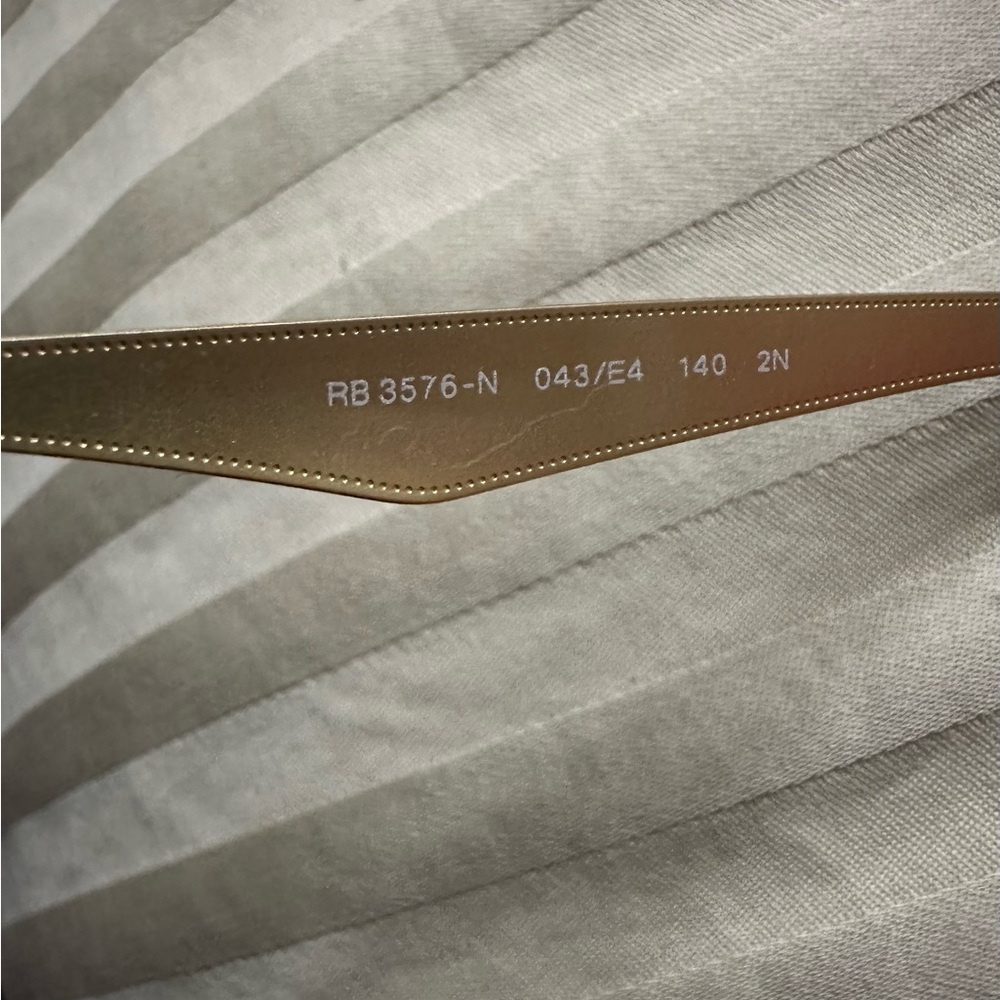 Authentic Ray-Ban Rose MIRROR Gold BLAZE CLUB MASTER Sunglasses‼️with CASE‼️ - Picture 5 of 8